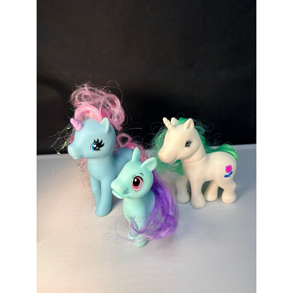 My Little Ponies Pony Lot Playtime Unicorn Character Toys